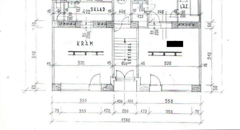 Pronájem obchodního prostoru, Praha - Břevnov, Bělohorská, 30 m2