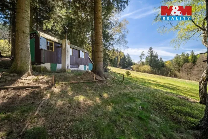 Prodej chaty, Kolinec - Podolí, 14 m2