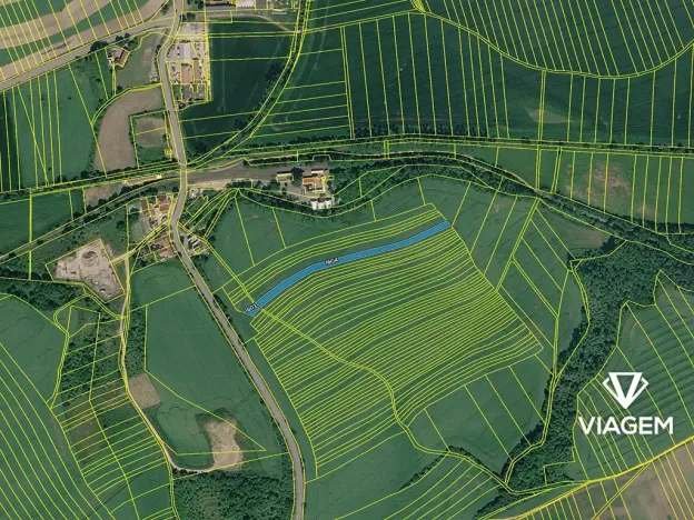 Prodej podílu pole, Uhřice, 961 m2