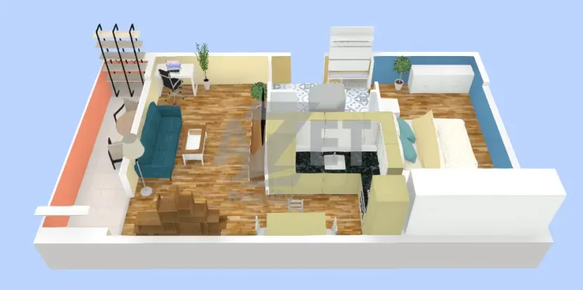 Prodej bytu 2+kk, Orlová - Lutyně, Květinová, 53 m2