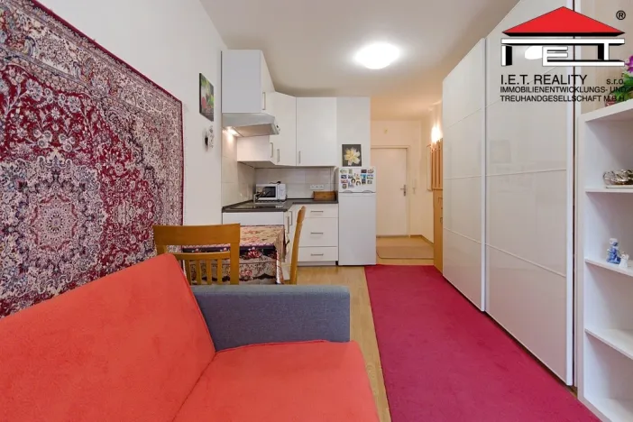 Pronájem bytu 1+kk, Praha - Libeň, Drahobejlova, 22 m2