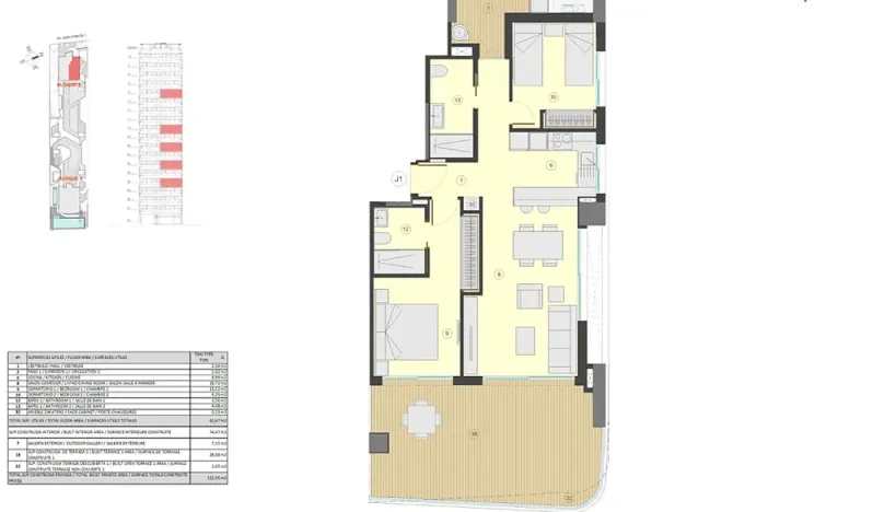 Prodej bytu 3+kk, Alicante, Španělsko, 82 m2