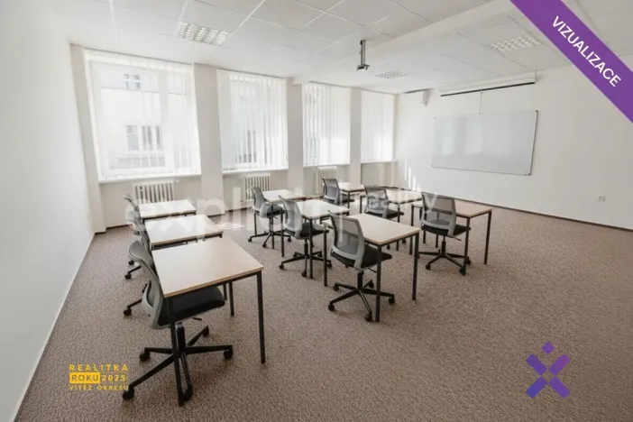 Pronájem kanceláře, Zlín, Zarámí, 50 m2