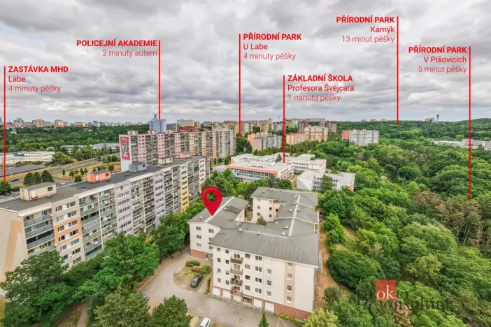 Prodej bytu 3+1, Praha - Modřany, Mráčkova, 62 m2