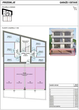 Prodej bytu 3+kk, Tučepi, Chorvatsko, 55 m2
