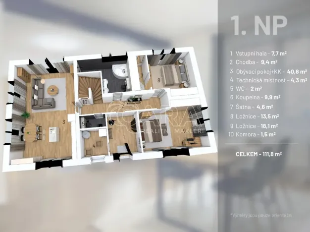 Prodej rodinného domu, Rostoklaty - Nová Ves II, 190 m2