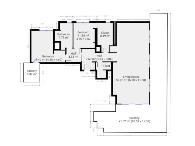 Pronájem bytu 3+kk, Praha - Hrdlořezy, Nad Smetankou, 126 m2