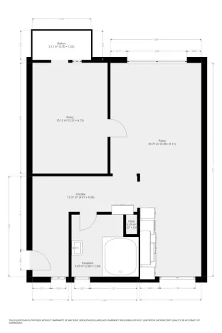 Pronájem bytu 2+kk, Brno, Za Kněžským hájkem, 62 m2