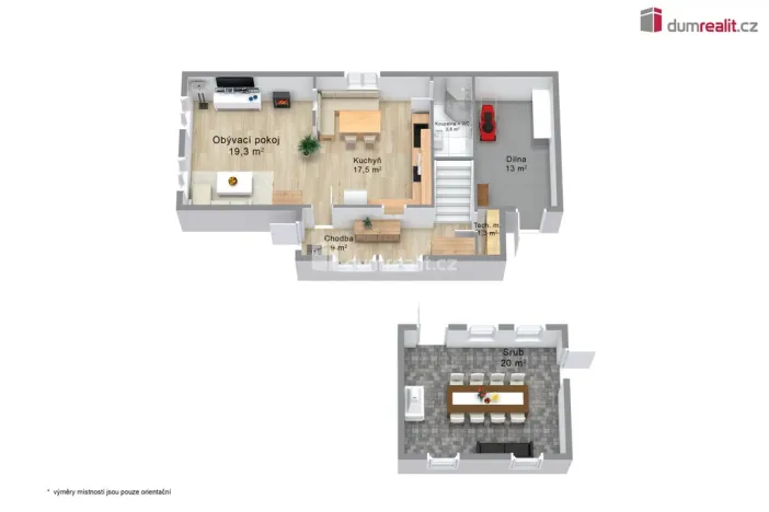 Prodej chaty, Frymburk, 100 m2