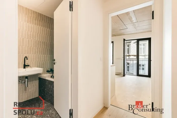 Pronájem bytu 1+kk, Brno - Zábrdovice, Bratislavská, 24 m2