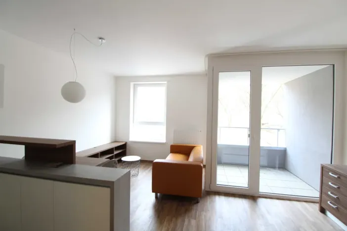 Pronájem bytu 1+kk, Praha - Vysočany, Za Krejcárkem, 36 m2