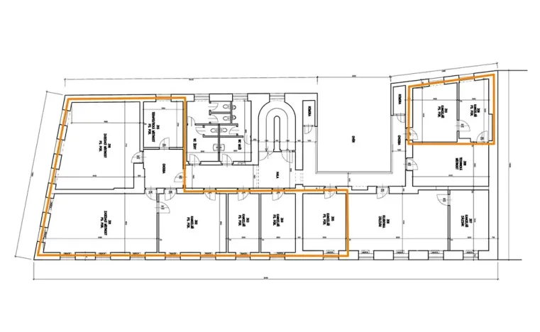 Pronájem kanceláře, České Budějovice, Kanovnická, 132 m2