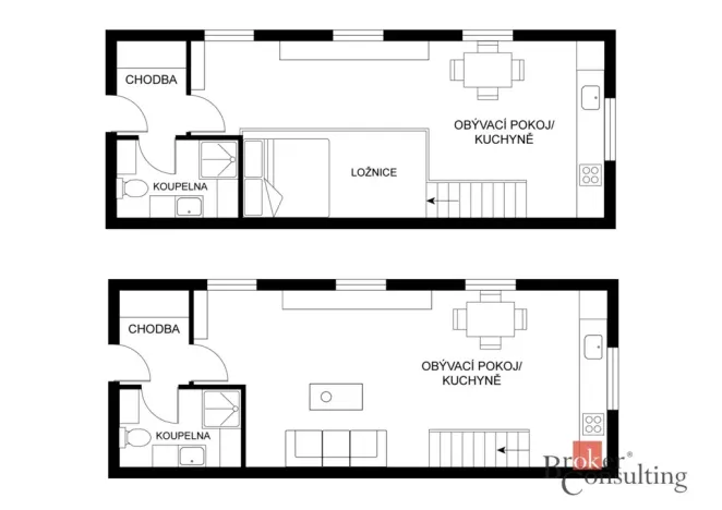 Prodej atypického bytu, Jihlava, Březinovy sady, 48 m2