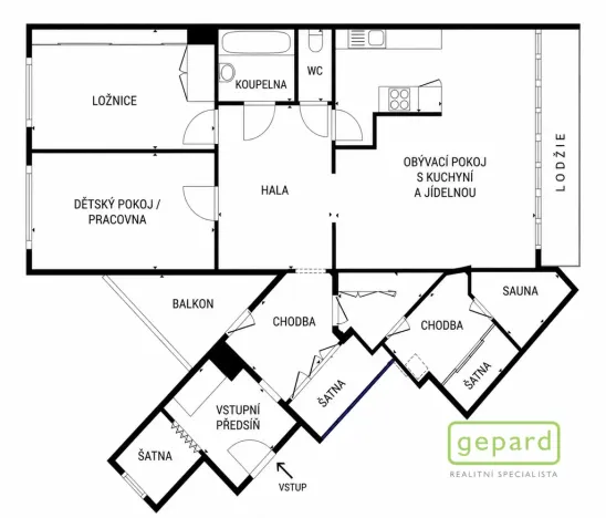 Prodej bytu 3+kk, Praha, Kettnerova, 108 m2