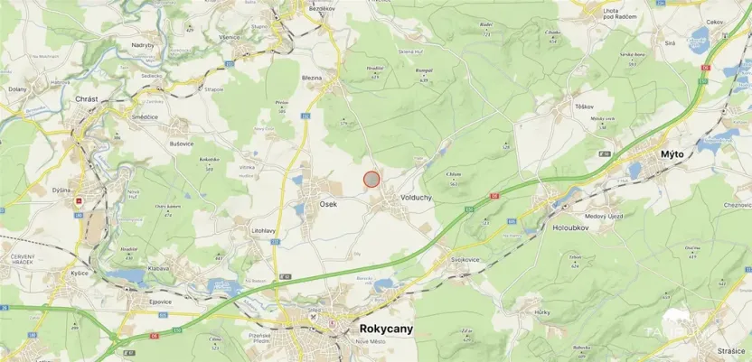 Prodej rodinného domu, Volduchy, okres rokycany, 160 m2