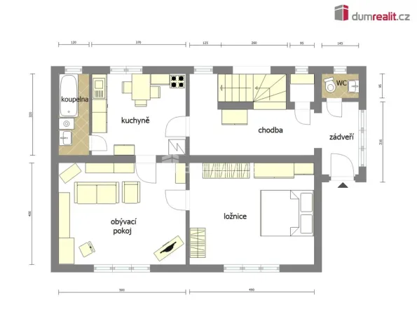 Prodej rodinného domu, Praha - Újezd nad Lesy, Zaříčanská, 106 m2
