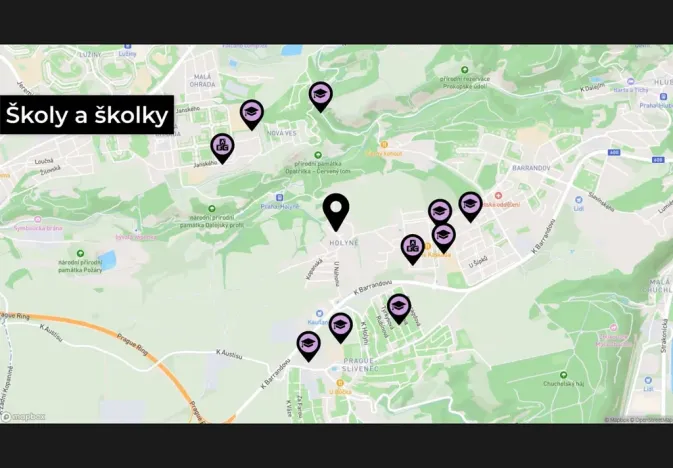 Prodej bytu 4+kk, Praha - Holyně, náměstí Pod lípou, 128 m2