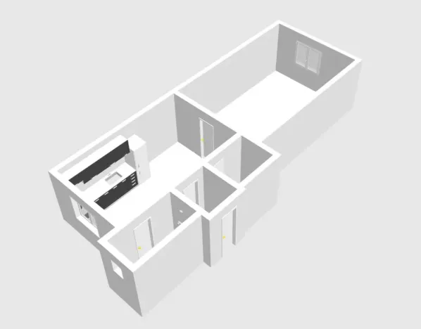 Pronájem bytu 2+kk, Ústí nad Labem - Ústí nad Labem-centrum, Moskevská, 46 m2