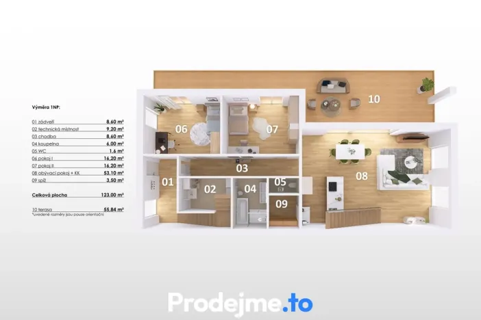 Prodej rodinného domu, Hevlín, 182 m2