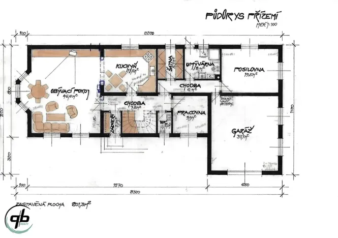 Prodej rodinného domu, Pržno, 384 m2