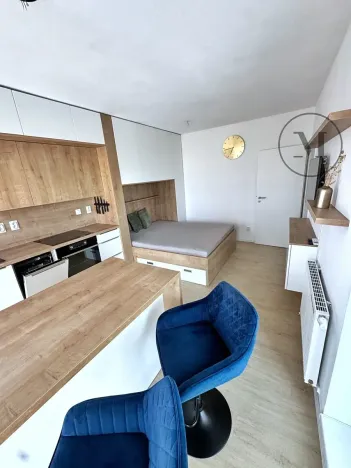 Pronájem bytu 1+kk, České Budějovice, Nádražní, 22 m2