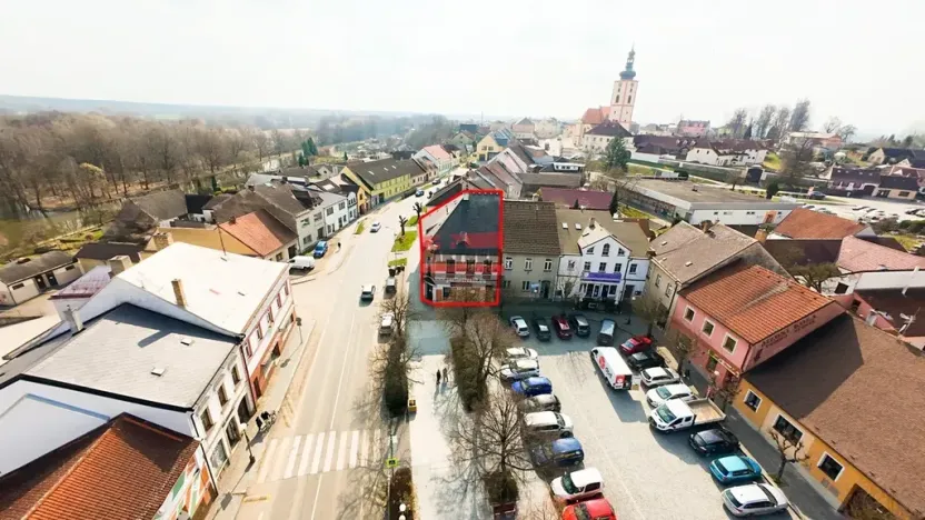 Prodej činžovního domu, Veselí nad Lužnicí, náměstí T. G. Masaryka, 262 m2