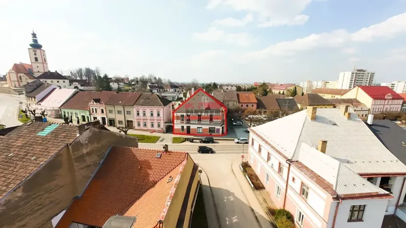 Prodej činžovního domu, Veselí nad Lužnicí, náměstí T. G. Masaryka, 262 m2