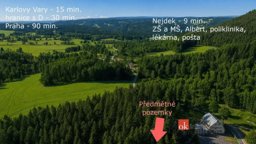 Prodej pozemku pro bydlení, Nejdek, 18781 m2