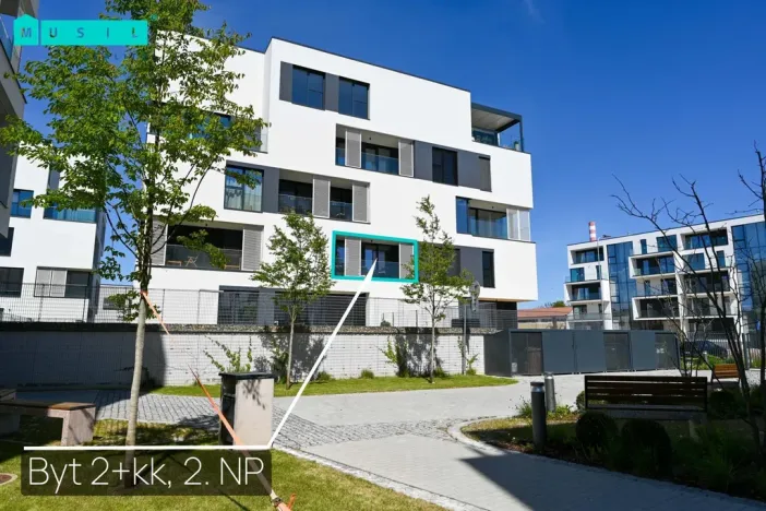 Pronájem bytu 2+kk, Olomouc, Ostrovní, 55 m2