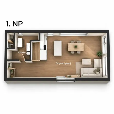 Prodej rodinného domu, Brumovice - Kolná, 100 m2