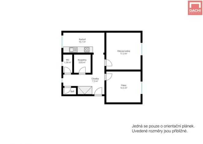 Prodej bytu 2+1, Olomouc, Tovární, 56 m2