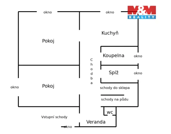 Prodej rodinného domu, Ostrava - Polanka nad Odrou, Bedřicha Smetany, 119 m2