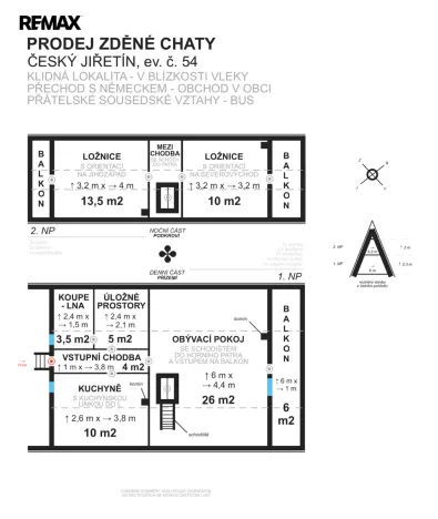 Prodej chaty, Český Jiřetín, 65 m2