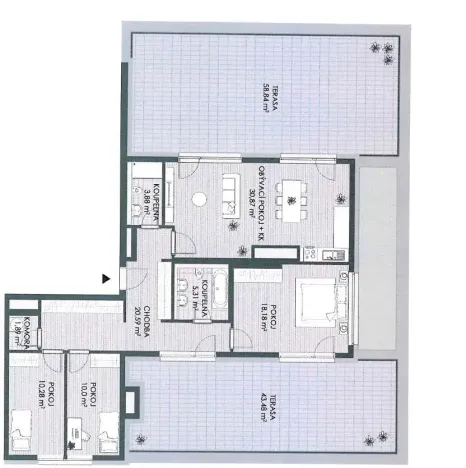 Prodej bytu 4+kk, Praha - Letňany, 208 m2