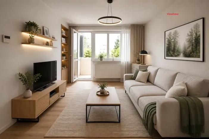 Prodej bytu 3+1, Hořín - Brozánky, 75 m2
