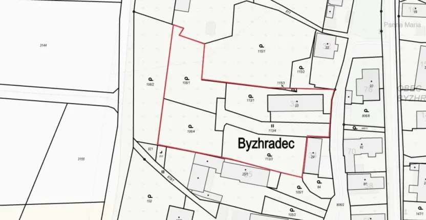 Prodej pozemku pro bydlení, Byzhradec, 5171 m2