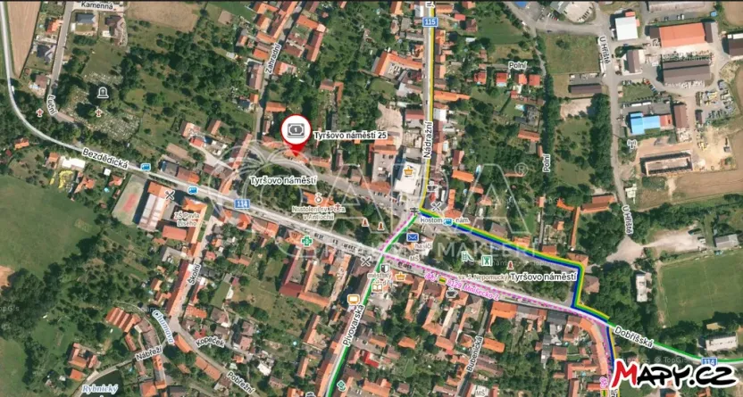 Pronájem komerční nemovitosti, Hostomice, Tyršovo náměstí, 290 m2