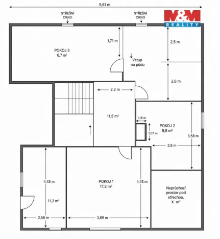 Prodej rodinného domu, Hradec Králové - Rusek, Černilovská, 150 m2