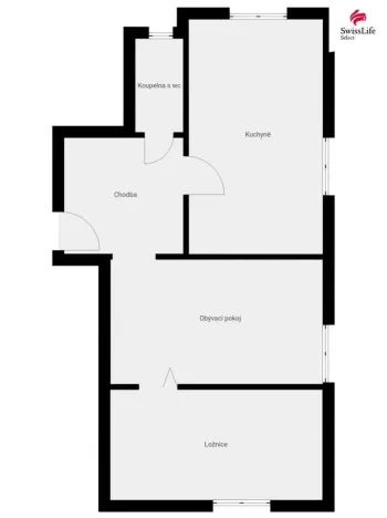Pronájem bytu 2+1, Polička, E. Beneše, 46 m2