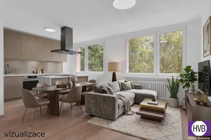 Prodej bytu 4+kk, Praha, Rembrandtova, 70 m2