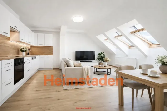 Pronájem bytu 2+kk, Ostrava - Poruba, náměstí Boženy Němcové, 54 m2