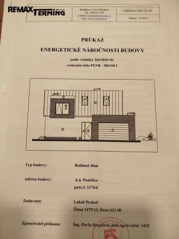 Prodej pozemku pro bydlení, Pozořice, 1215 m2