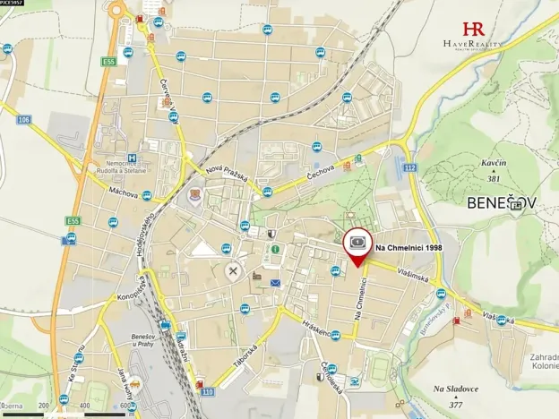 Pronájem bytu 2+1, Benešov, Na Chmelnici, 63 m2