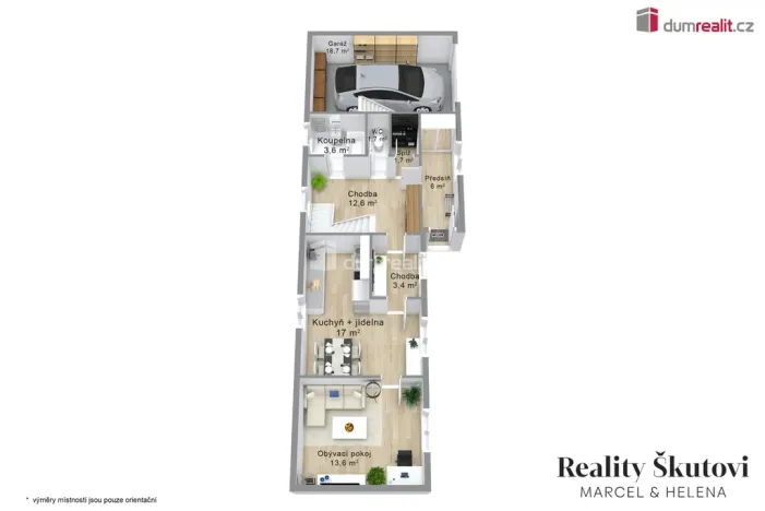 Prodej rodinného domu, Česká Kamenice - Horní Kamenice, Bezručova, 120 m2