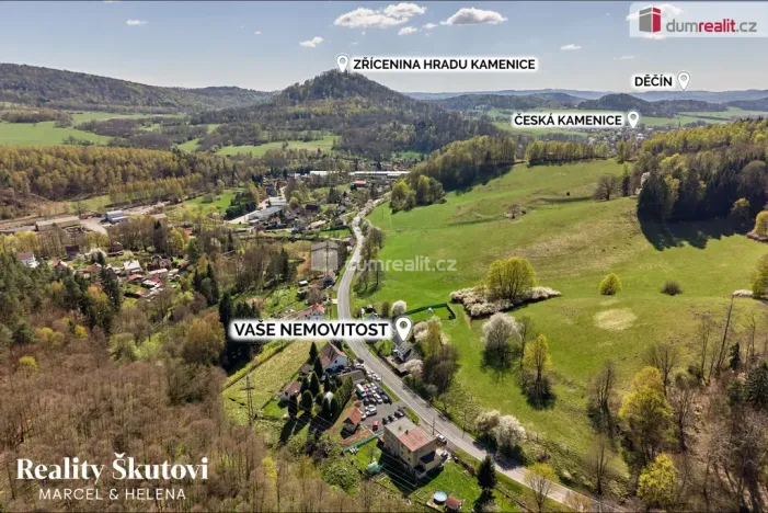 Prodej rodinného domu, Česká Kamenice - Horní Kamenice, Bezručova, 120 m2