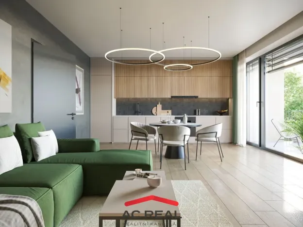 Prodej bytu 2+kk, Brno, Charbulova, 51 m2