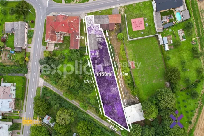 Prodej pozemku pro bydlení, Zahnašovice, 1158 m2