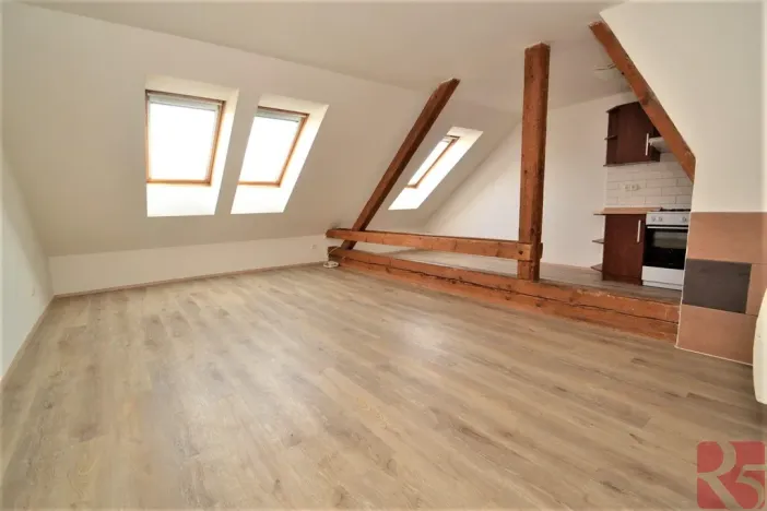 Pronájem bytu 1+kk, Praha - Vršovice, Pod Rapidem, 47 m2