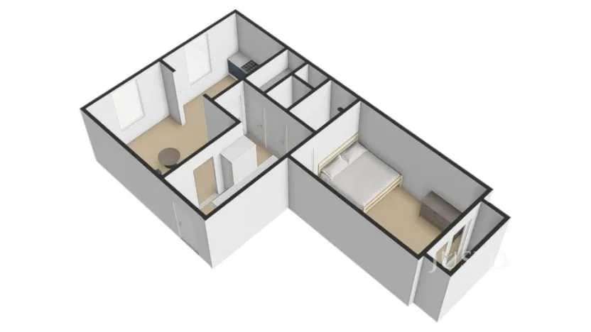 Prodej bytu 2+kk, Most, W. A. Mozarta, 57 m2
