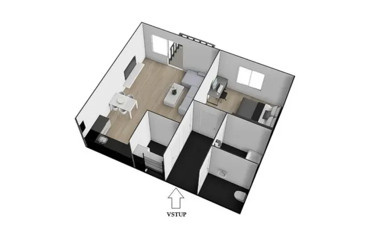 Prodej bytu 2+kk, Brno - Líšeň, Houbalova, 62 m2